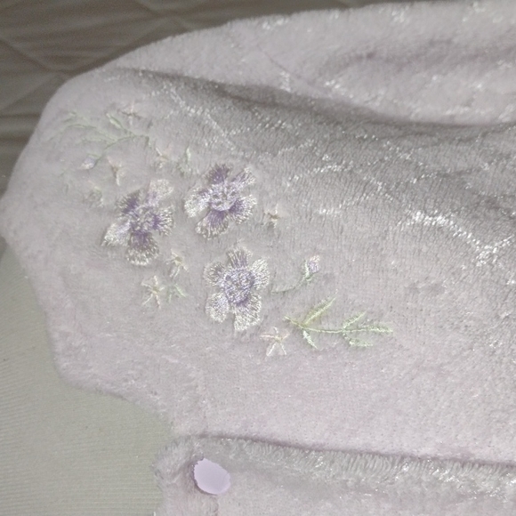 Pretty Miss Elaine palest lavender gown/robe, sz Med - Picture 3 of 13